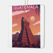 グアテマラ・ティカル セラミックオーナメント (左)