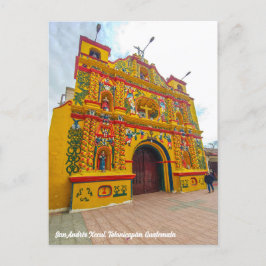 グアテマラ，トニカパン，サンアンドレス・エクル ポストカード