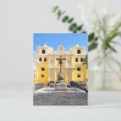 グアテマラ，ハガキLa Merced Church ポストカード (スタンド正面)