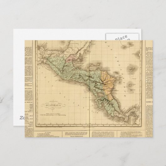 グアテマラ ポストカード (正面/裏面)