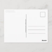 グアテマラ ポストカード (裏面)