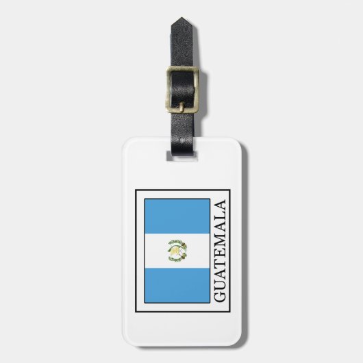 グアテマラ ラゲッジタグ (正面縦)