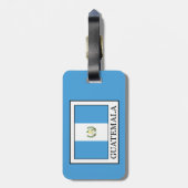 グアテマラ ラゲッジタグ (裏面縦)