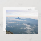 グアテマラ，ヴォルカンタジュムルコのアンデス ポストカード (正面/裏面)