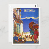 グアテマラ、人、ヴィンテージ旅行はがき ポストカード (正面/裏面)