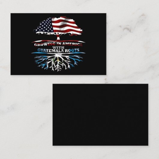 グアテマラ 名刺 (正面/裏面)