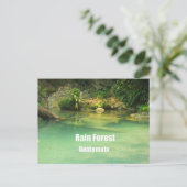 グアテマラ，熱帯雨林 ポストカード (スタンド正面)