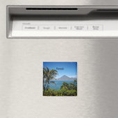 グアテマラ、自然の美しい風景 マグネット (インサイチュ (食洗機))