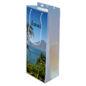 グアテマラ、自然の美しい風景 ワインギフトバッグ (正面アングル)