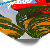 グアテマラtikal旅行ポスターウォールアート ポスター (角)