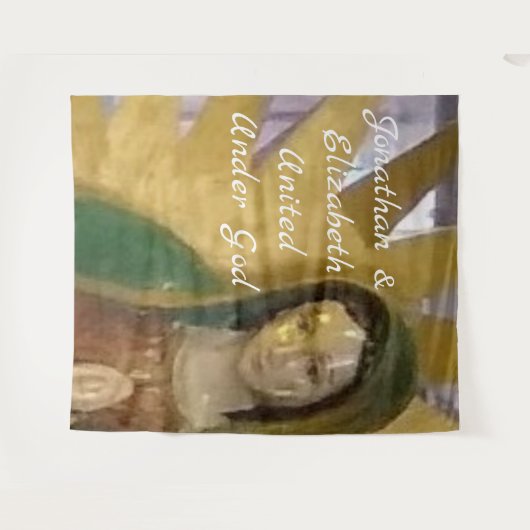 グアドループの私たちの女性カスタマイズ可能なタペストリー タペストリー (正面(横))