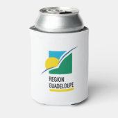 グアドループ国旗 缶クーラー (缶裏面)