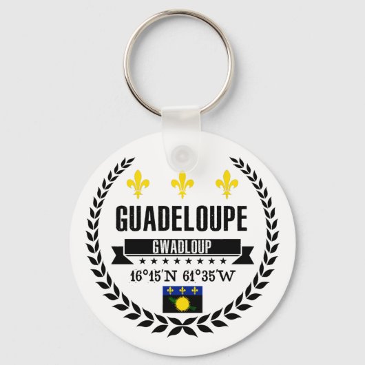 グアドループ キーホルダー (正面)