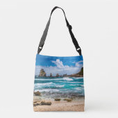 グアドループ，グランデテール，ポアント・デ・シャトー クロスボディバッグ (裏面)