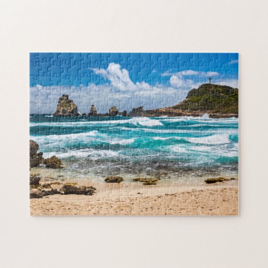 グアドループ，グランデテール，ポアント・デ・シャトー ジグソーパズル (横)