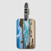 グアドループ，グランデテール，ポアント・デ・シャトー ラゲッジタグ (正面縦)