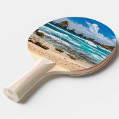 グアドループ，グランデテール，ポアント・デ・シャトー 卓球ラケット (正面アングル)