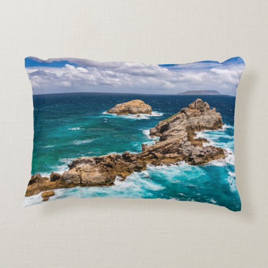 グアドループ，グランデテール，ポアント・デ・シャトー#2 アクセントクッション (裏面)