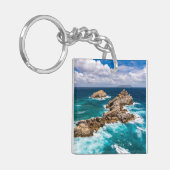 グアドループ,グランデテール,ポアント・デ・シャトー#2 キーホルダー (正面左)