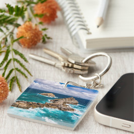 グアドループ，グランデテール，ポアント・デ・シャトー#2 キーホルダー