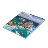 グアドループ，グランデテール，ポアント・デ・シャトー#2 タイル (側面)