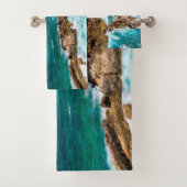 グアドループ，グランデテール，ポアント・デ・シャトー#2 バスタオルセット (インサイチュ)