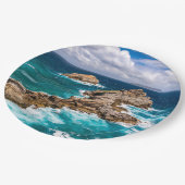 グアドループ,グランデテール,ポアント・デ・シャトー#2 ペーパープレート (アングル)