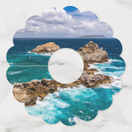 グアドループ，グランデテール，ポアント・デ・シャトー#2 ワイングラスタグ