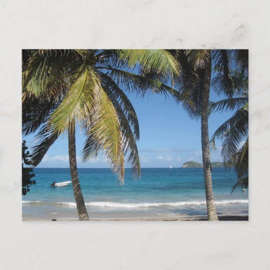 グアドループ – シービュー ポストカード (正面)