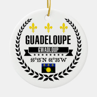グアドループ セラミックオーナメント