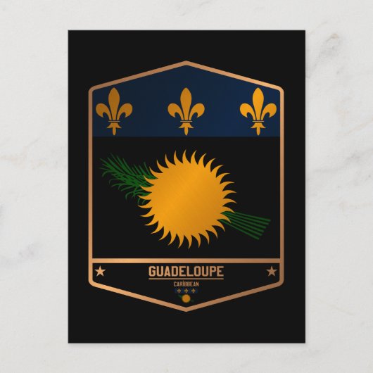 グアドループ ポストカード (正面)
