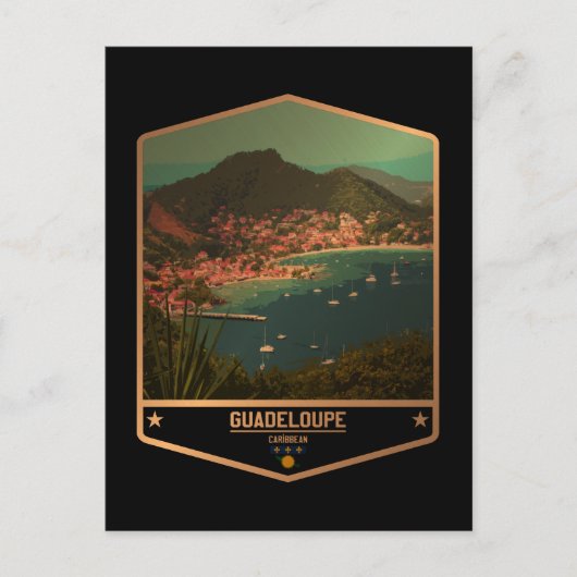 グアドループ ポストカード (正面)