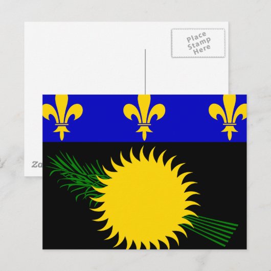 グアドループ ポストカード (正面/裏面)