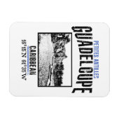 グアドループ マグネット (横)