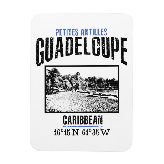 グアドループ マグネット (縦)