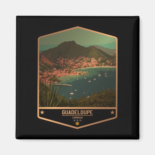 グアドループ マグネット (正面)