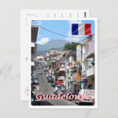 グアドループ – Bass Terre - ポストカード (正面/裏面)