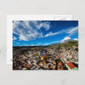 グアナファトの夕日 ポストカード (正面/裏面)