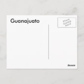 グアナファトの街 ポストカード (裏面)