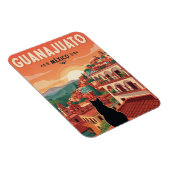 グアナファトメキシコの猫 マグネット (右側)