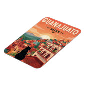 グアナファトメキシコの猫 マグネット (左側)