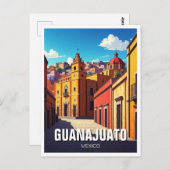 グアナファトメキシコ旅行 ポストカード (正面/裏面)