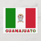 グアナファト国旗 ポストカード (正面)
