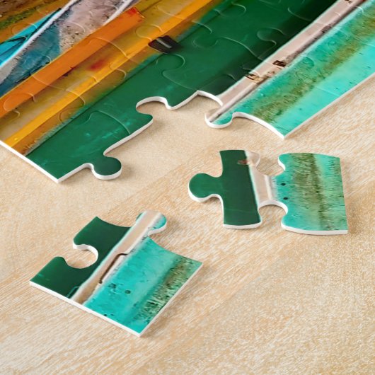 グアナファト・ダム・メキシコ。 ジグソーパズル (側面)