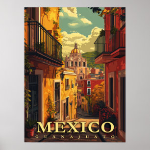グアナファト、メキシコヴィンテージ ポスター