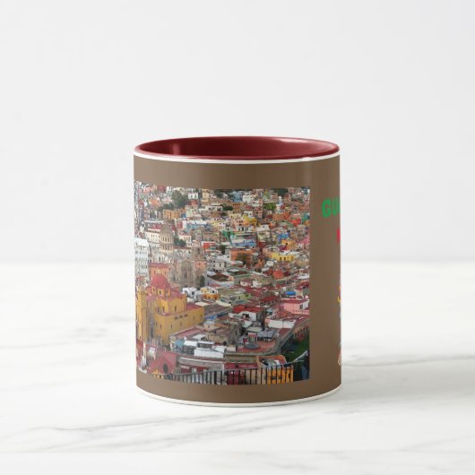 グアナフアト州メキシコのマグ マグカップ (中央)