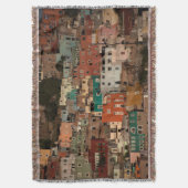 グアナフアト州、メキシコの都市景観 スローブランケット (正面縦)