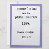 グアナ島 英領ヴァージン諸島 旅行ポスター 招待状 (裏面)