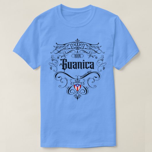 グアニカヴィンテージデザイン1 Tシャツ (デザイン正面)