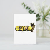 グアノのゲームのギア-ロゴ ポストカード (スタンド正面)